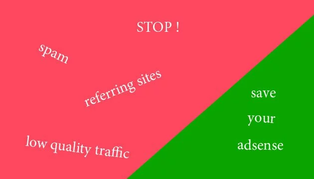 how to stop receiving referral traffic to your website